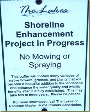 Black and White Sign