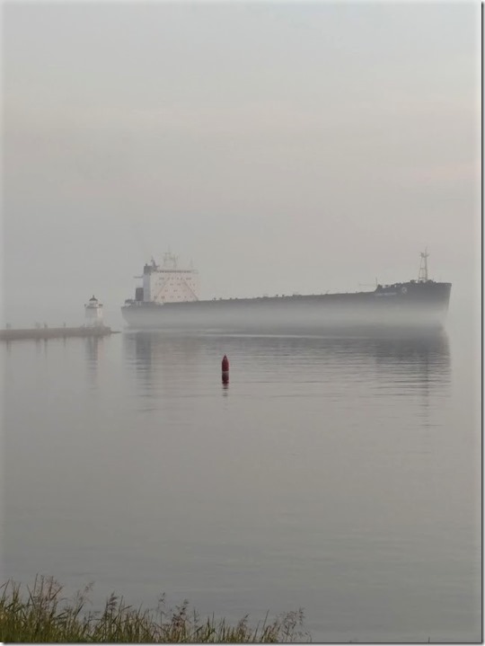 Boat coming into harbor 7.4.18
