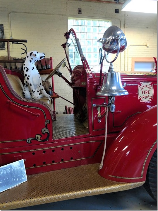 Dal and Firetruck Superior WI 7.18