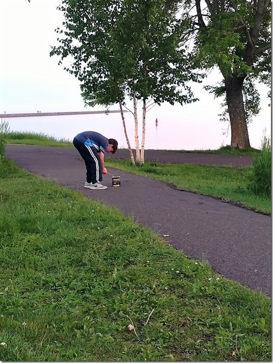 Kee setting off Fireworks 7.4.18